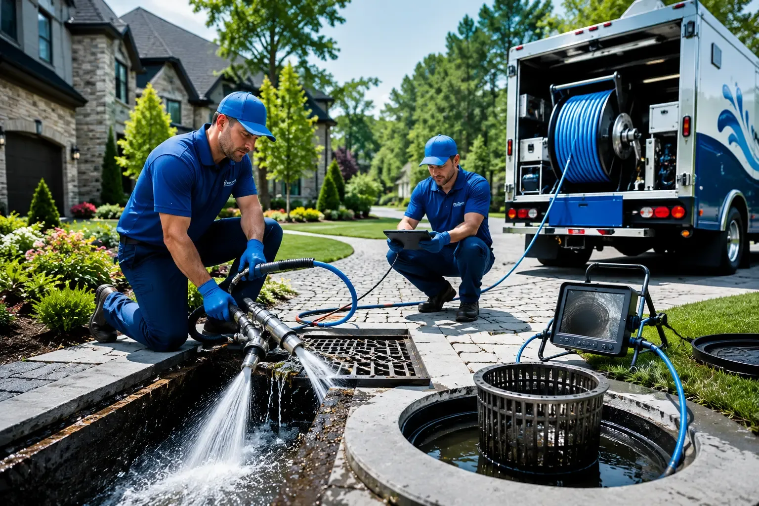 Local outdoor drain cleaning professionals in Bantam, CT